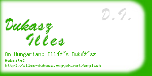 dukasz illes business card